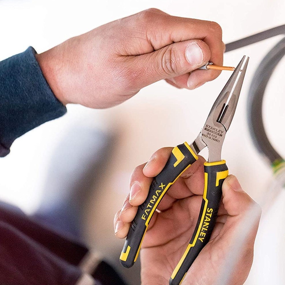 Плоскогубцы Stanley FatMax 160 мм с двухкомпонентной ручкой, модель 0-89-869