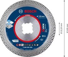 BOSCH ДИСК АЛМАЗНЫЙ EXPERT XLOCK 125x1.6x10mm