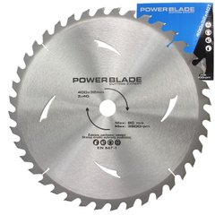 Алмазний диск 400мм*32*40T POWER BLADE Mar-Pol M09074