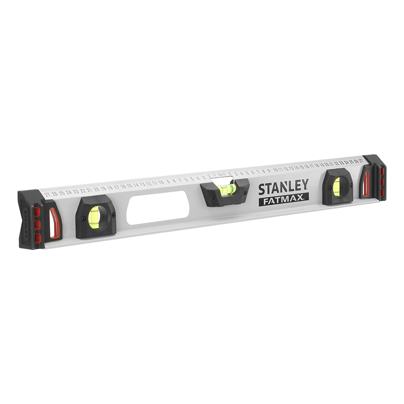 Уровень двутавровый 1200 мм Stanley FatMax II магнитный с ампулами Max Edge