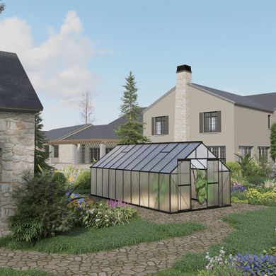 Теплиця Focus Garden Cultivo Lactuca 305x607 см Чорна