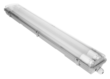 ORNO герметичний світлодіодний світильник 2X9W 66cm