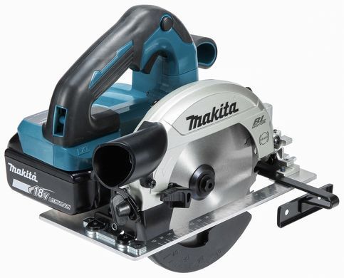 Акумуляторна переносна циркулярна пилка 165 мм LXT 18V AWS XPT ADT BLDC MAKITA DHS661RTJU