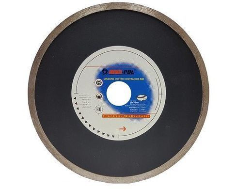 Абразивний диск 180x10x25,4/22,2 мм RAPID SILENT CUT RED Mar-Pol M08708