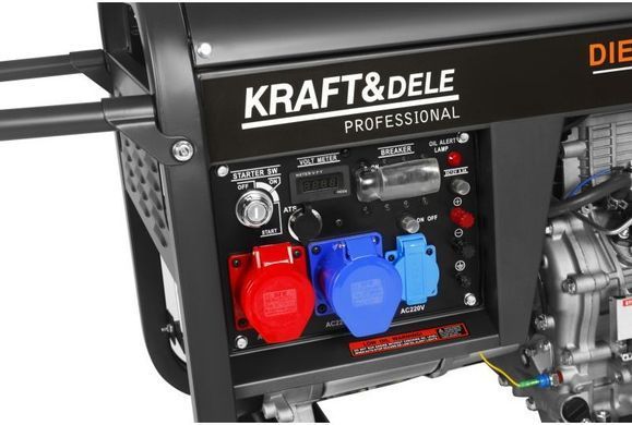 Дизельний генератор 8 кВт Kraft&Dele KD3245