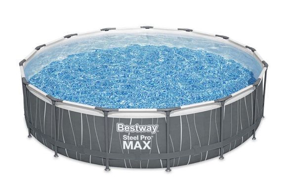 Басейн великий круглий Steel Pro Max Bestway 561GD