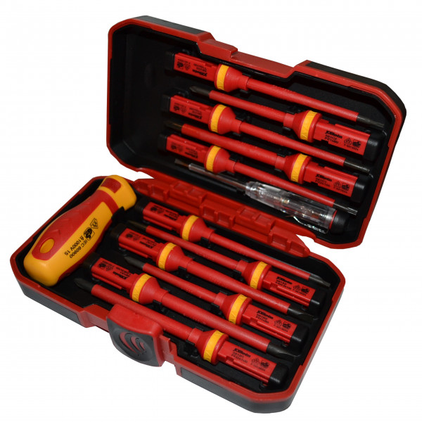 Отвертки для электрика Jobi 13 шт., до 1000 VAC, X1147
