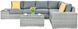 Меблі з ротанга для тераси Focus Garden Avocado Stone Grey