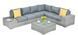 Меблі з ротанга для тераси Focus Garden Avocado Stone Grey