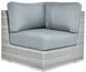 Меблі з ротанга для тераси Focus Garden Avocado Stone Grey