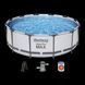 Круглий каркасний басейн Steel Pro Max Bestway 56420