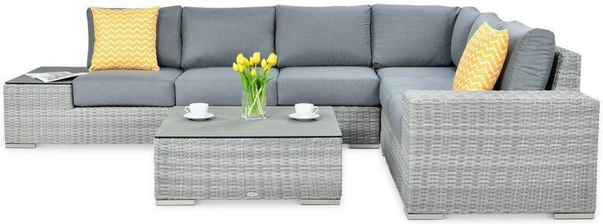 Меблі з ротанга для тераси Focus Garden Avocado Stone Grey