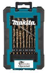 Набір свердел по металу Makita HSS-Co 19 шт 1&ndash;10 мм D-67561