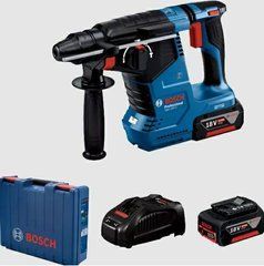 BOSCH ПЕРФОРАТОР GBH 187-LI 2,4J 2x5,0Ah