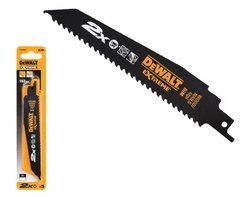 Пильное полотно для сабельной пилы Dewalt, набор 5шт., 152мм дерево с гвоздями Extreme /5шт.
