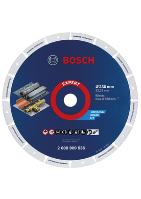 Алмазний диск BOSCH для металу 230 мм x-LOCK