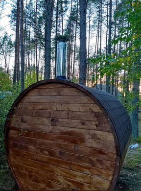 Дерев'яна бочка для садової лазні Focus Garden