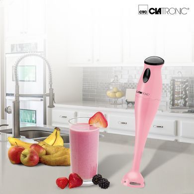 Занурювальний блендер рожевий Clatronic SM 3577