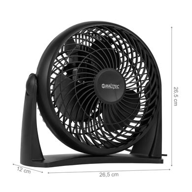 Настольный/настенный вентилятор Maltec Flexocool 350