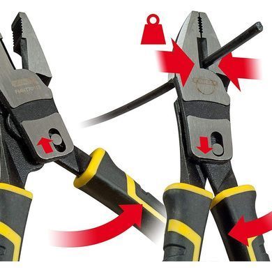 Плоскогубці Stanley FatMax Compound Action 215 мм (FMHT0-70813)