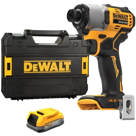 Ударный шуруповерт аккумуляторный 18 В 192 Нм DeWALT DCF840E1T с 1 аккумулятором 1,7 А·ч