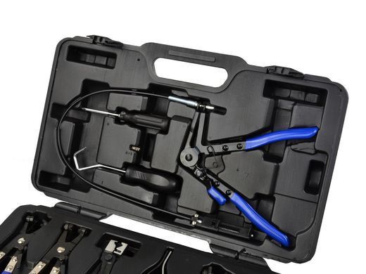Клещи для стяжек с длинной веревкой 9 шт Geko G01655