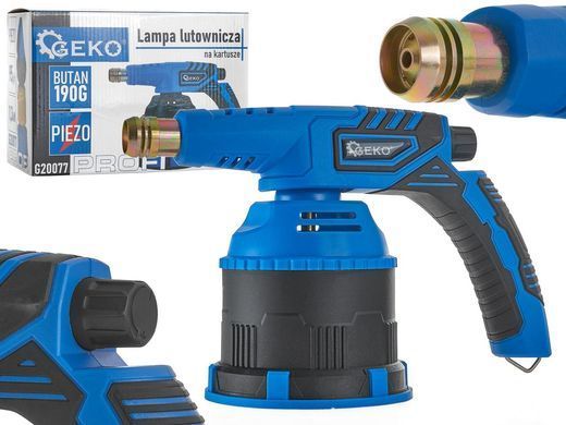 Пьезо паяльная лампа для картриджей Profi 190 г Geko G20077