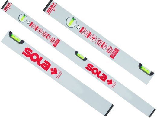 Рівень будівельний бульбашковий SOLA 600 мм AV 60
