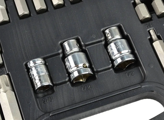 Набір шестигранних біт Torx 75 штук Geko G10036