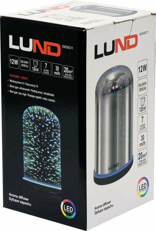 Зволожувач повітря ультразвуковий 120 мл LUND з ароматерапією