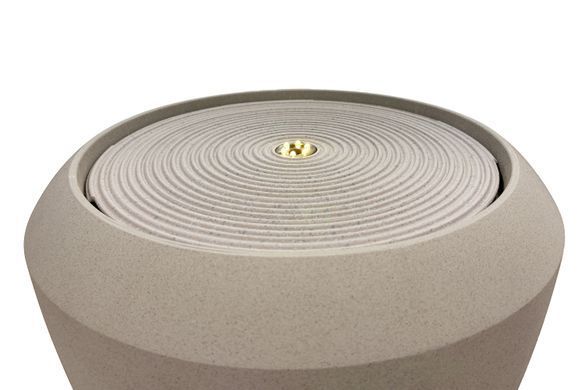 Фонтан садовий WATERFALL з LED підсвіткою Stone Grey MoodMe