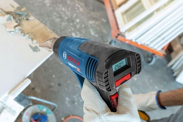 Будівельний фен з дисплеєм GHG 23-66 2300 Вт професійний Bosch