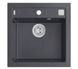 Кухонна мийка Alveus Formic 20 4402091 чорний - граніт, вбудовується в стільницю