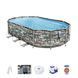 Овальний каркасний басейн Power Steel Bestway 56719