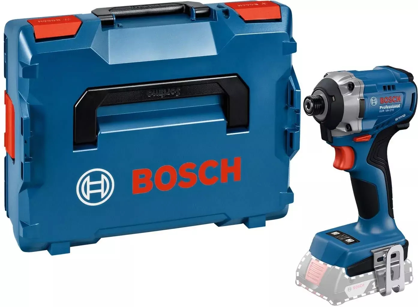 Шуруповерт ударний BOSCH GDR 18V-215 SOLO LB, 215 Нм, безщітковий