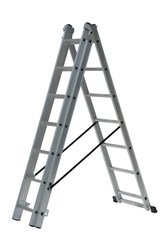 AWTOOLS алюминиевая лестница 3x9 градусов 150 кг