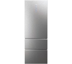 Холодильник Haier 3-дверний HTW7720ENMP Full No Frost - 200,6 см - висувний ящик з контролем вологості