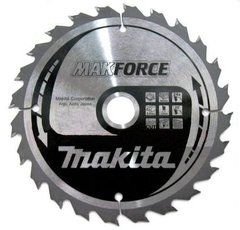 Пильный диск для дерева makforce 210x30 24z Makita