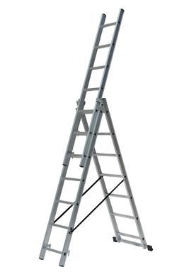 AWTOOLS алюминиевая лестница 3x14 градусов 150 кг адаптация для лестницы