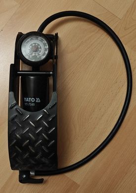 Насос автомобільний ножний Yato 7349