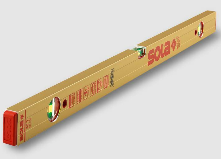 Уровень строительный алюминиевый SOLA AZ 3 120 см