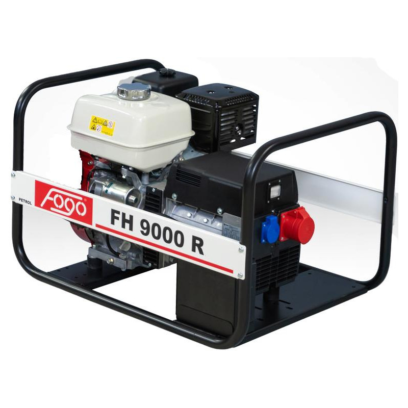 Генератор бензиновый трехфазный FOGO FH 9000 R, 7 кВт, 400 В, AVR