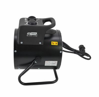 Теплова гармата електрична TUBE PROF 3 кВт HE3TP Аwtools