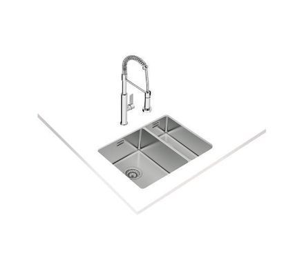 Кухонна мийка Teka BE LINEA RS15 2B 580 CN сталь - підвісна