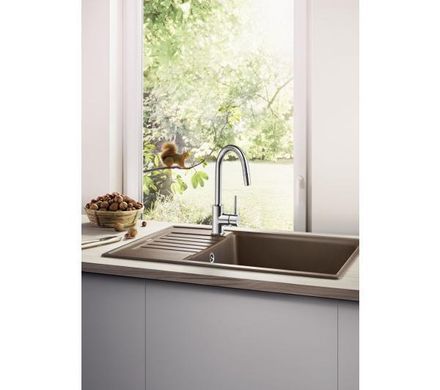 Кухонна мийка Blanco ZIA XL 6 S COMPACT 523275 алюмінієвий - граніт, вбудовується в стільницю, сушарка