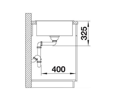 Кухонна мийка Blanco ZIA XL 6 S COMPACT 523275 алюмінієвий - граніт, вбудовується в стільницю, сушарка