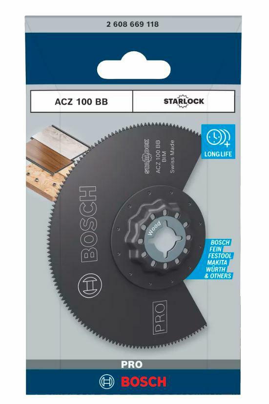 Полотно для мультитула Bosch MT ACZ 100 BB, 100 мм — фото 2