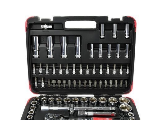 Набір професійних торцевих ключів 1/4"-1/2" 94 шт Tvardy T00101