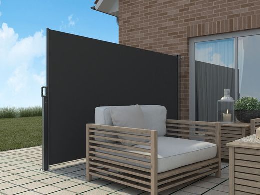Бічна штора вертикальна 200&times;300 см темно-сіра Focus Garden