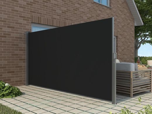 Бічна штора вертикальна 200&times;300 см темно-сіра Focus Garden